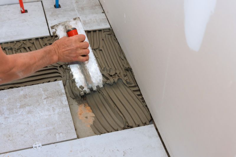 New Bathroom Flooring Installation