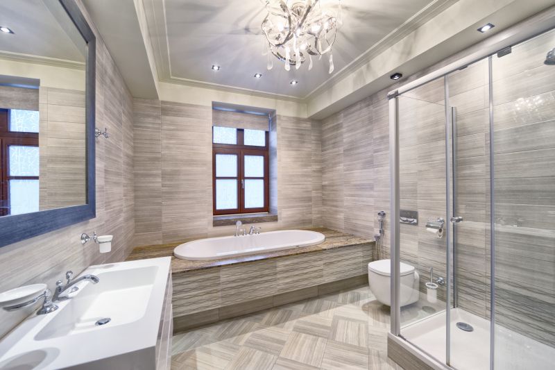 Luxury Bathtub and Tiling
